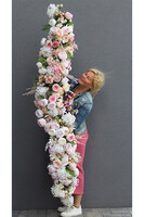 Wedding Time, dekoracyjna girlanda kwiatowa na metry