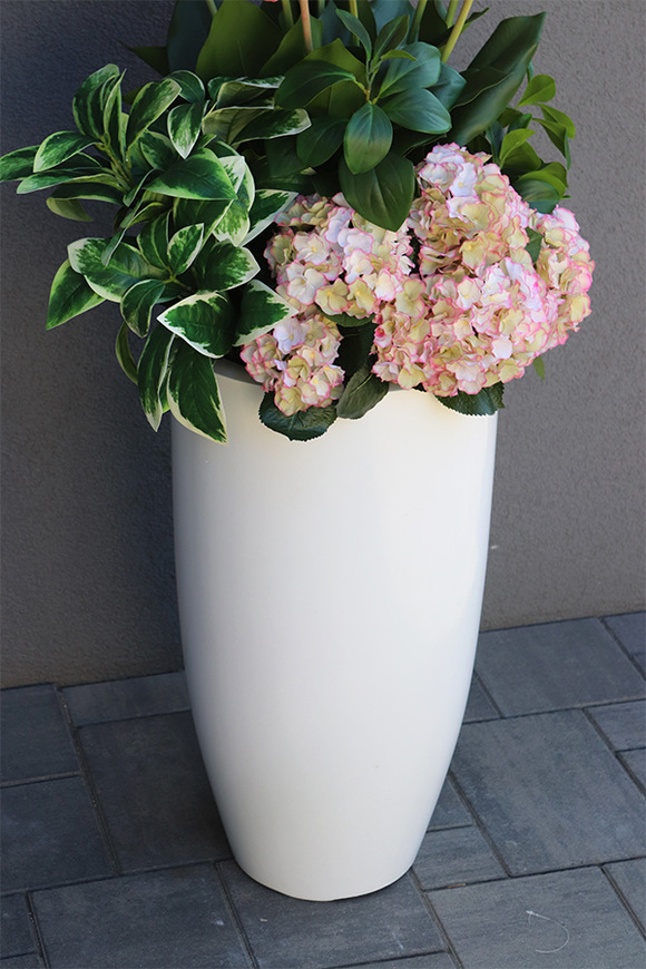 Medinilla Fiberglass, podłogowa dekoracja kwiatowa