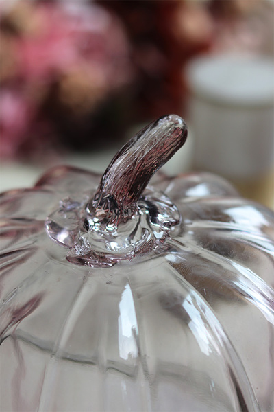 Glass Pumpkin, dekoracyjna dynia szklana