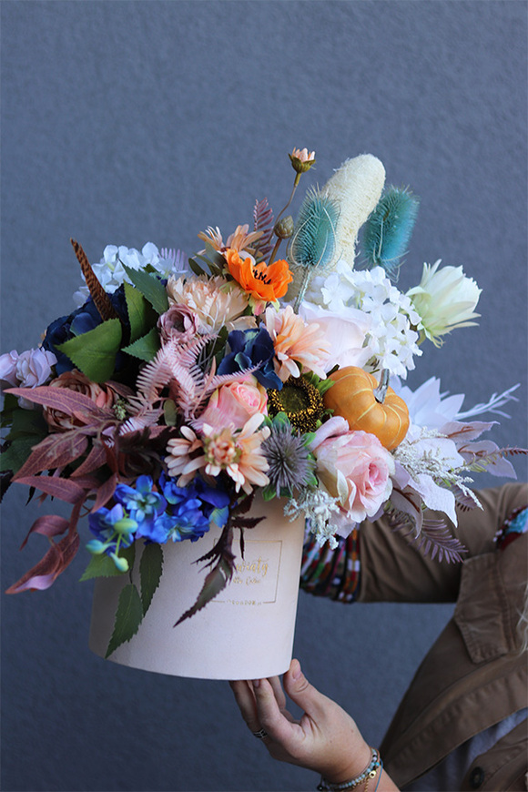 Vivaldi Theme Velvet, jesienny flowerbox