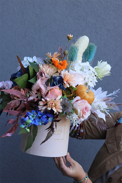 Vivaldi Theme Velvet, jesienny flowerbox