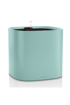 Pila, doniczka z nawadnianiem, pastelowa zieleń, wym.33x35cm