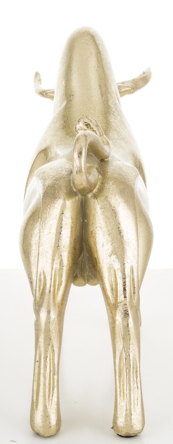 Byk Gold, figurka złota, wym.16x25x7cm