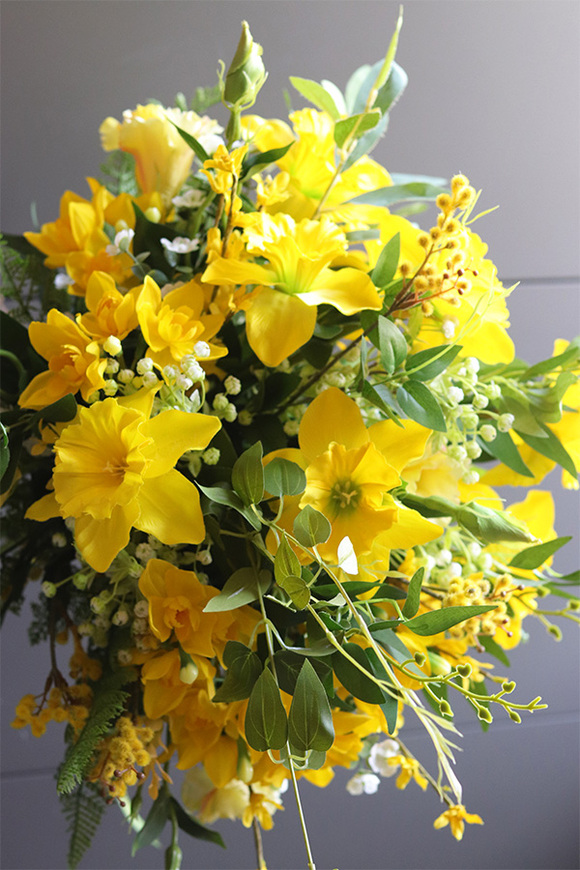 bukiet do wazonu Słoneczna Wiosna, sztuczne kwiaty