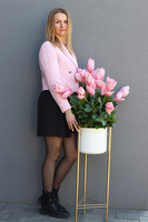 Medinilla Pinky Light, podłogowa dekoracja kwiatowa