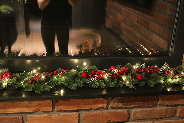 Christmas Moko, bożonarodzeniowa girlanda, dł.100cm 