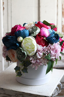 flowerbox Caryca Blue, wys.30cm