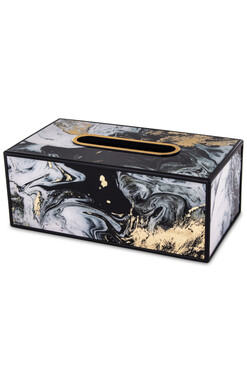 Agate Glamour, chustecznik podajnik do chusteczek, wym.10x25x13.5cm