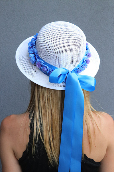 Chabry, dekoracja na kapelusz