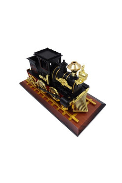 Lokomotywa, pozytywka figurka, wym.25x12x13cm