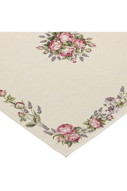 Roses, obrus gobelinowy serweta, 98x98cm