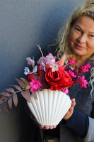 LaGuel Shell, dekoracja kwiatowa w muszli