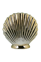 Pacific New, wazon muszelka / muszla, złoty, wym.22x10x23.5cm