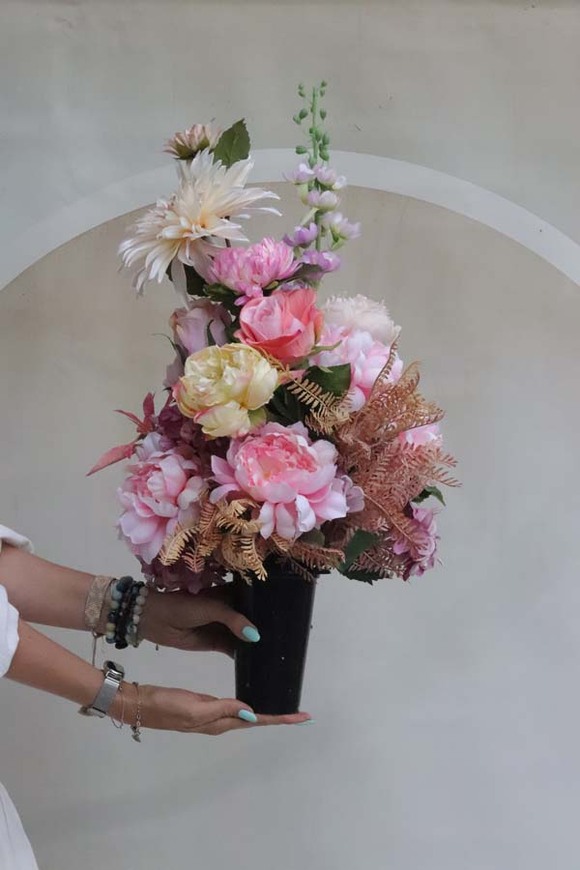 Morena, bukiet nagrobny we wkładzie