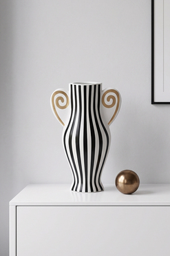 Roma Noir Glamour, ceramiczny wazon A, wys.36.5cm