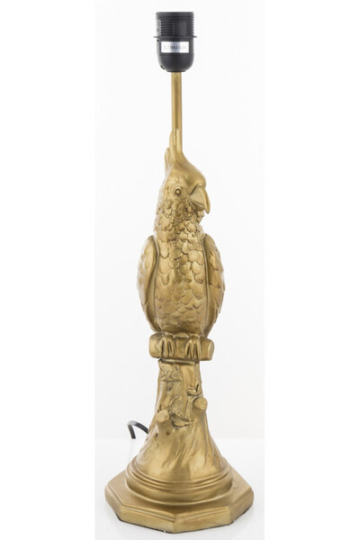 Golden Parrot, elegancka lampa stołowa
