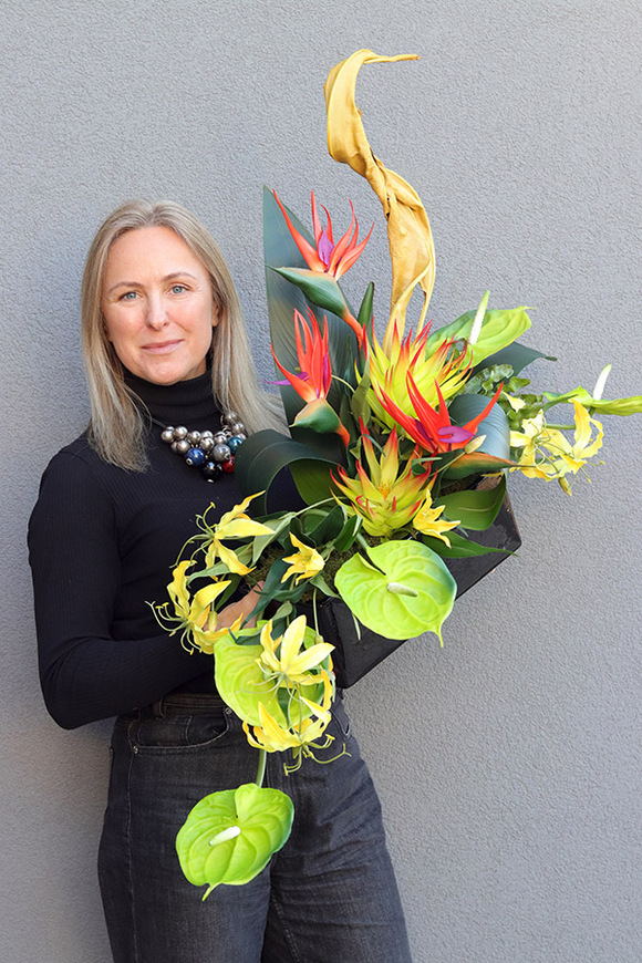 Ethiopia, egzotyczna kompozycja w donicy