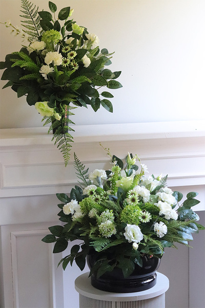 Czyste Wspomnienie, kompozycja nagrobna w misie