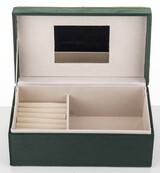 szkatułka / kuferek Florencja Green, wym.10x22x13cm