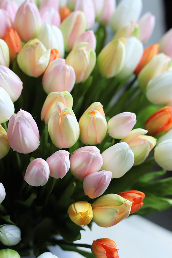 bukiet tulipanów, Wiosna w Pełni 2, wys.58cm