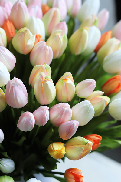 bukiet tulipanów, Wiosna w Pełni 2, wys.58cm