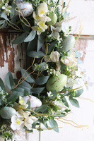 Zielono Nam, wielkanocny wianek z pisankami, śr.41cm