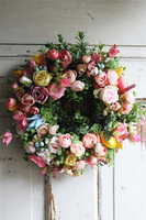 dekoracyjny wianek, Pinkallo, śr.29cm