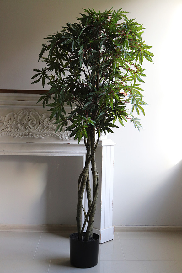 Fikus Benjamin D, sztuczna roślina w doniczce