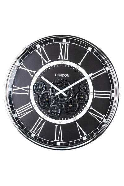 London Black zegar ścienny