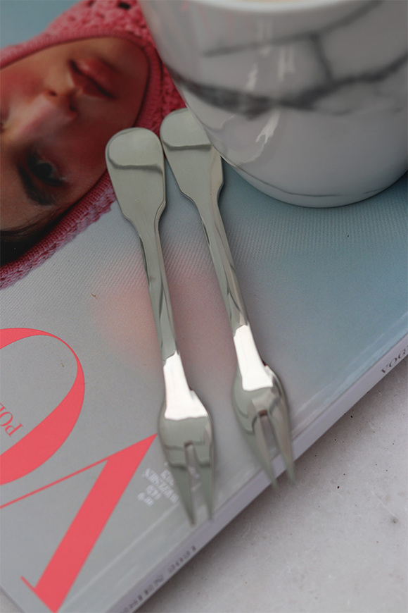 komplet do zakąsek w opakowaniu prezentowym, Omega, wym.13cm