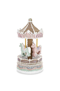 Gingerbread, świąteczna karuzela pozytywka, wys.21.5cm 