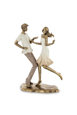 dekoracyjna figurka, Zakochani Tańczący 2, wys.25cm