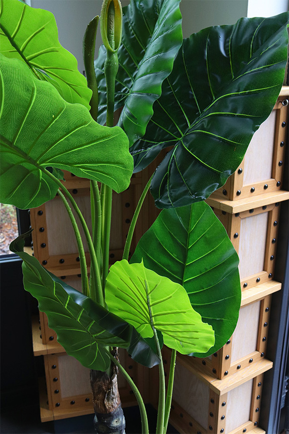 Filodendron Fiberglass, sztuczna roślina w doniczce