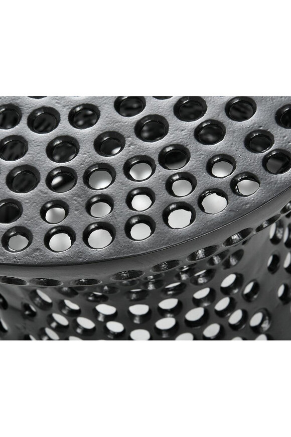 Nero, ażurowy stolik kawowy, wym.40x40x47cm