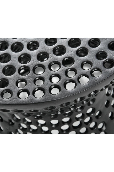 Nero, ażurowy stolik kawowy, wym.40x40x47cm