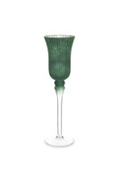Chalice Green elegancki świecznik kielich