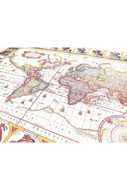 Nova Totius Terrarum, stara mapa świata - N. I. Piscator, wym.56x45cm