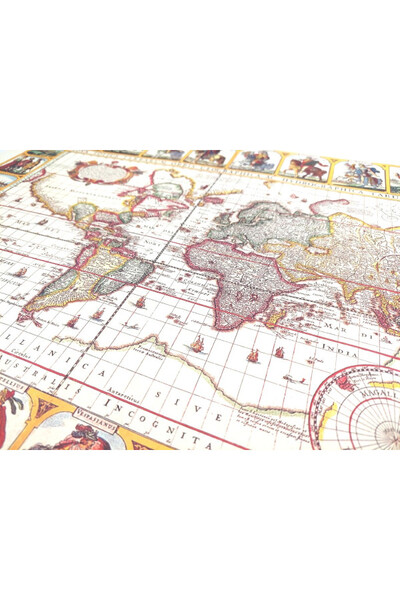 Nova Totius Terrarum, stara mapa świata - N. I. Piscator