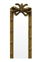 Palais lustro w złotej ramie