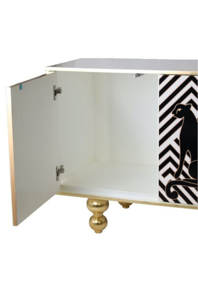 Luksor, komoda szeroka ze wzorem