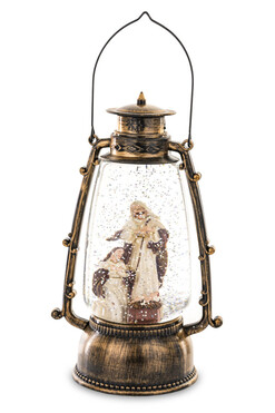 lampion Szopka 1 LED, wym.31x14x11cm