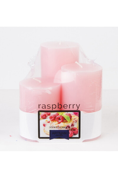 świeca zapachowa, Trio Raspberry Cookies