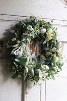 Zielono Nam, wielkanocny wianek z pisankami, śr.41cm