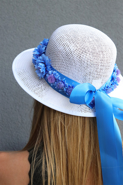 Chabry, dekoracja na kapelusz