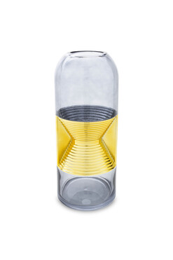 Edmonton A, szklany wazon, wym.32x14cm 