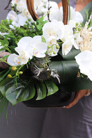 White Orchidera 2, kompozycja nagrobna w misie