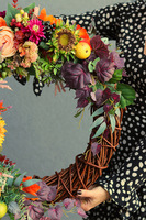 Barossa, wianek jesienny ze słonecznikami