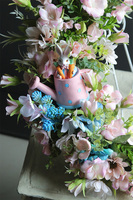 Spring Light, wiosenny wianek dekoracyjny