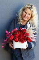 LaGuel Amore, dekoracja kwiatowa w naczyniu