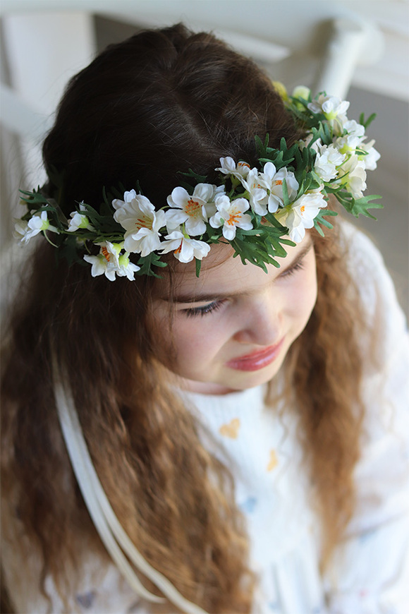 Mirabella, komunijny wianek na głowę, rozmiar uniwersalny